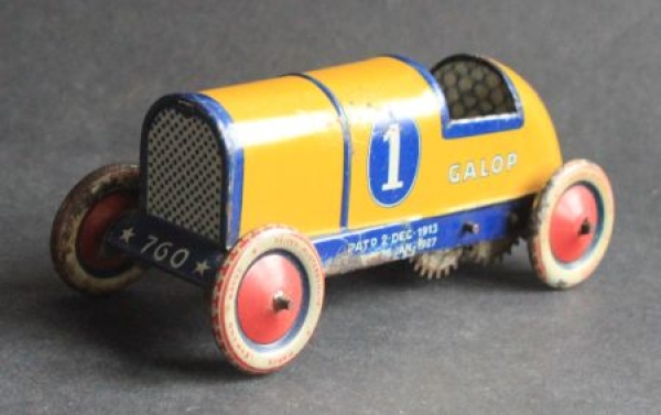 Lehmann Galop Racingcar 1927 Tinmodell with frictiondrive (9531)